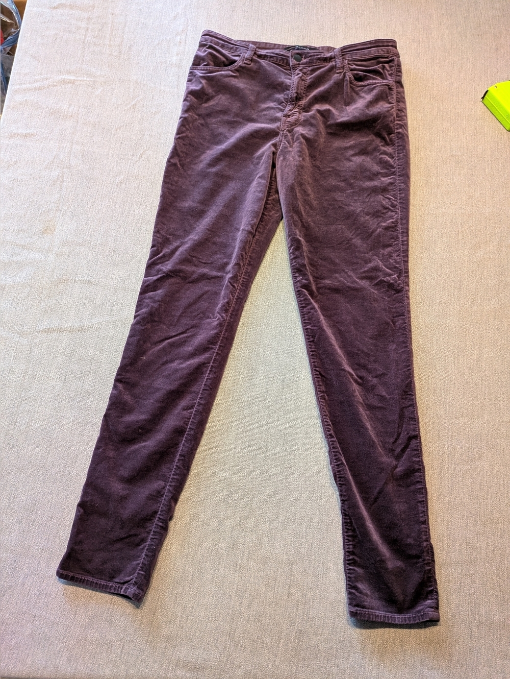 J BRAND sz 31 Jeans Plum  Maria High Rise Skinny Ignite Dark Wash